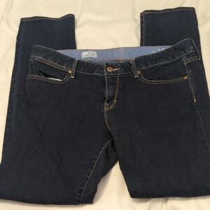 Gap Women's Dark Blue Jeans Size 14